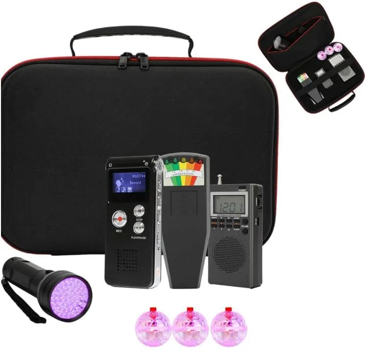 Kit de chasse aux fantômes (8 pièces + EMF)